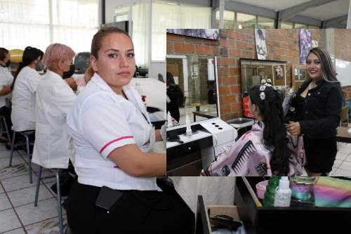 Ofrecen capacitación laboral en Ciudades Mujeres de La Paz y San Mateo Atenco
